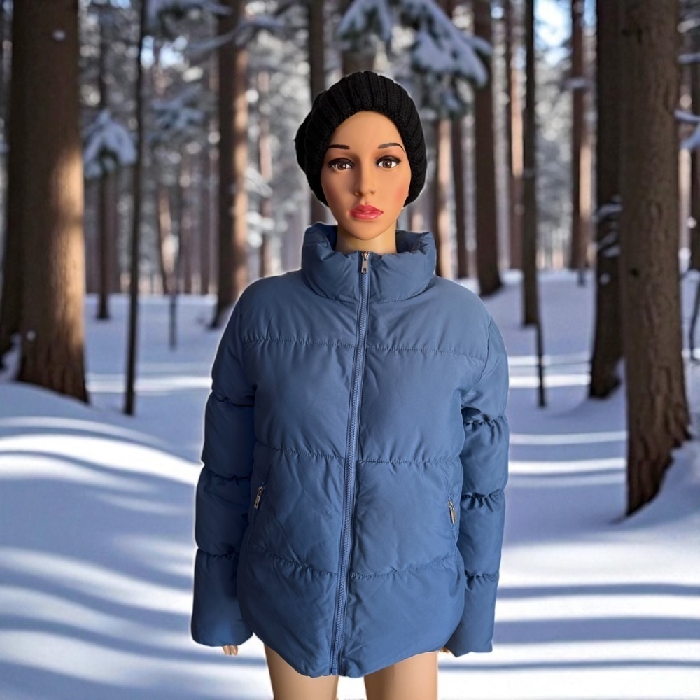 Women’s Casual Puffer Jacket size L - Picture 5 of 8